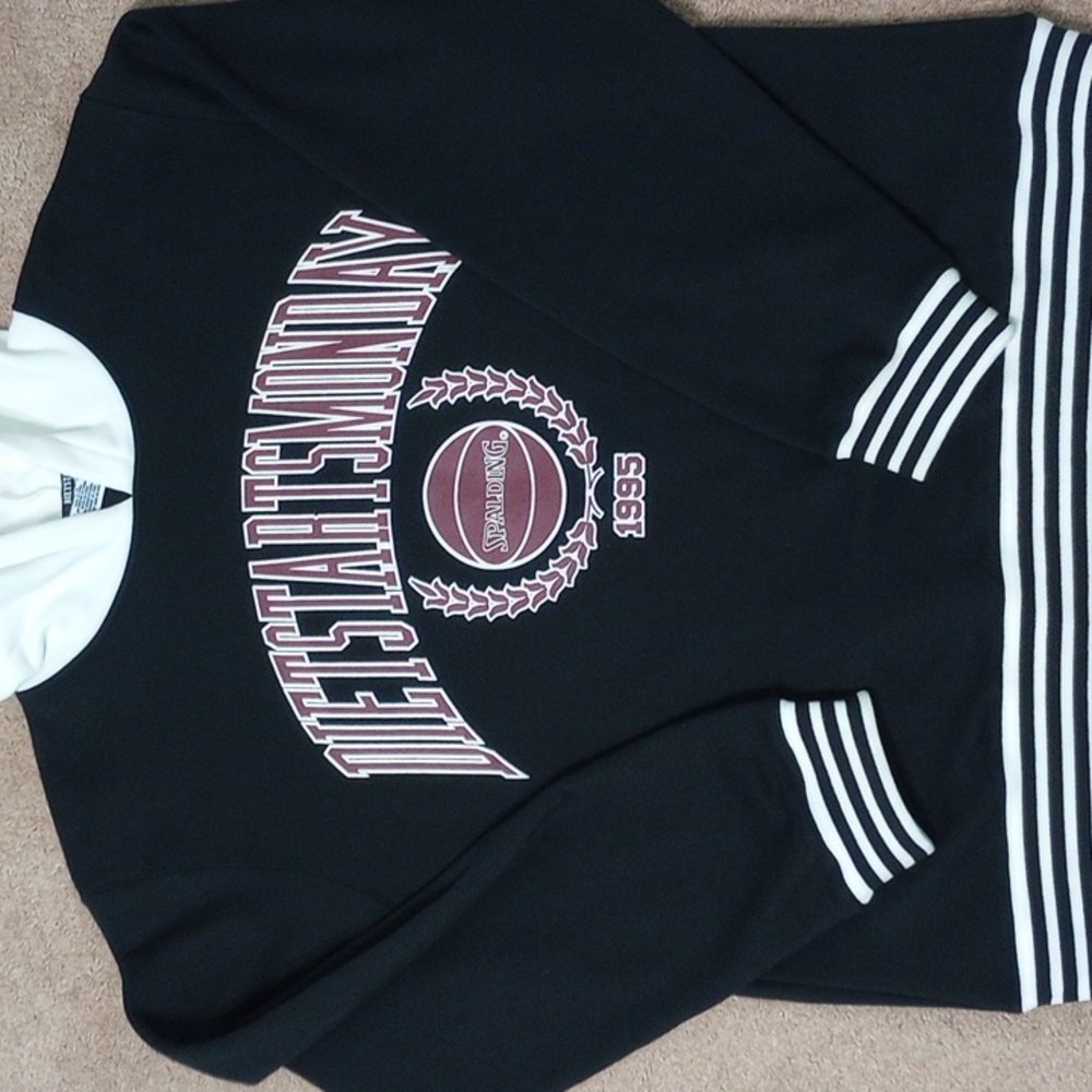 DIET STARTS MONDAY X Spaulding Colab. Retro 90's  Basketball 🏀 Hoodie